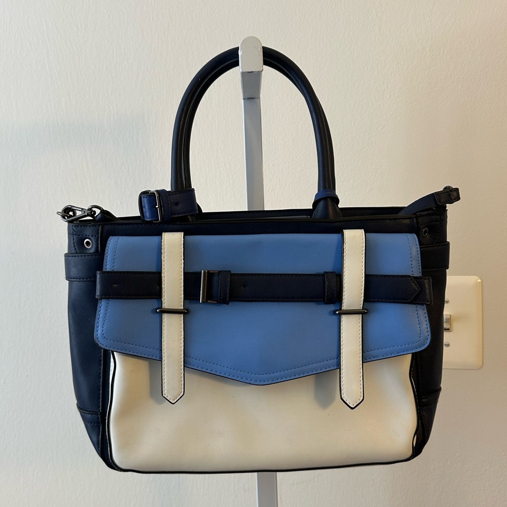 Reed Krakoff Purse: Blue/White/Black